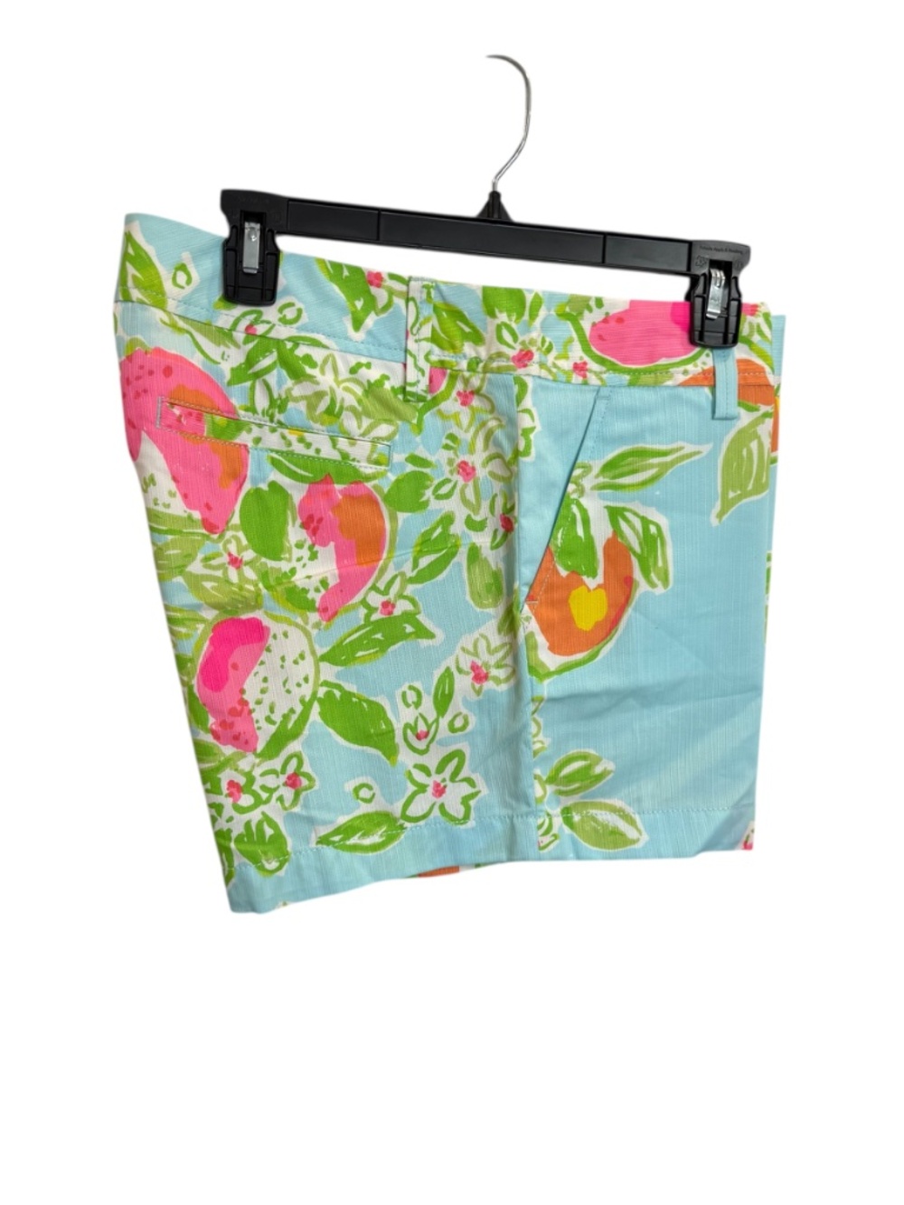 Lilly Pulitzer Pool Blue Pink Lemonade Callahan Shorts NWT - Picture 9 of 15